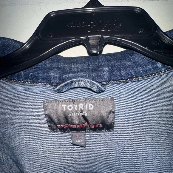 Torrid Blue Denim Jacket - Picture 2 of 2